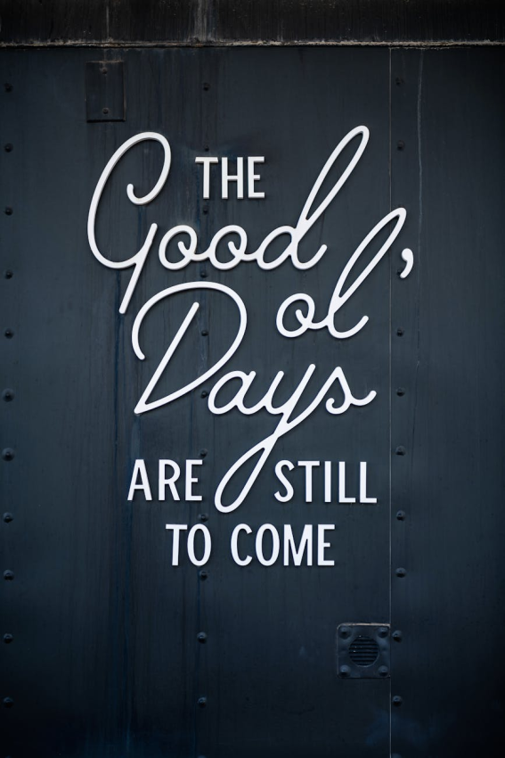 message on wall