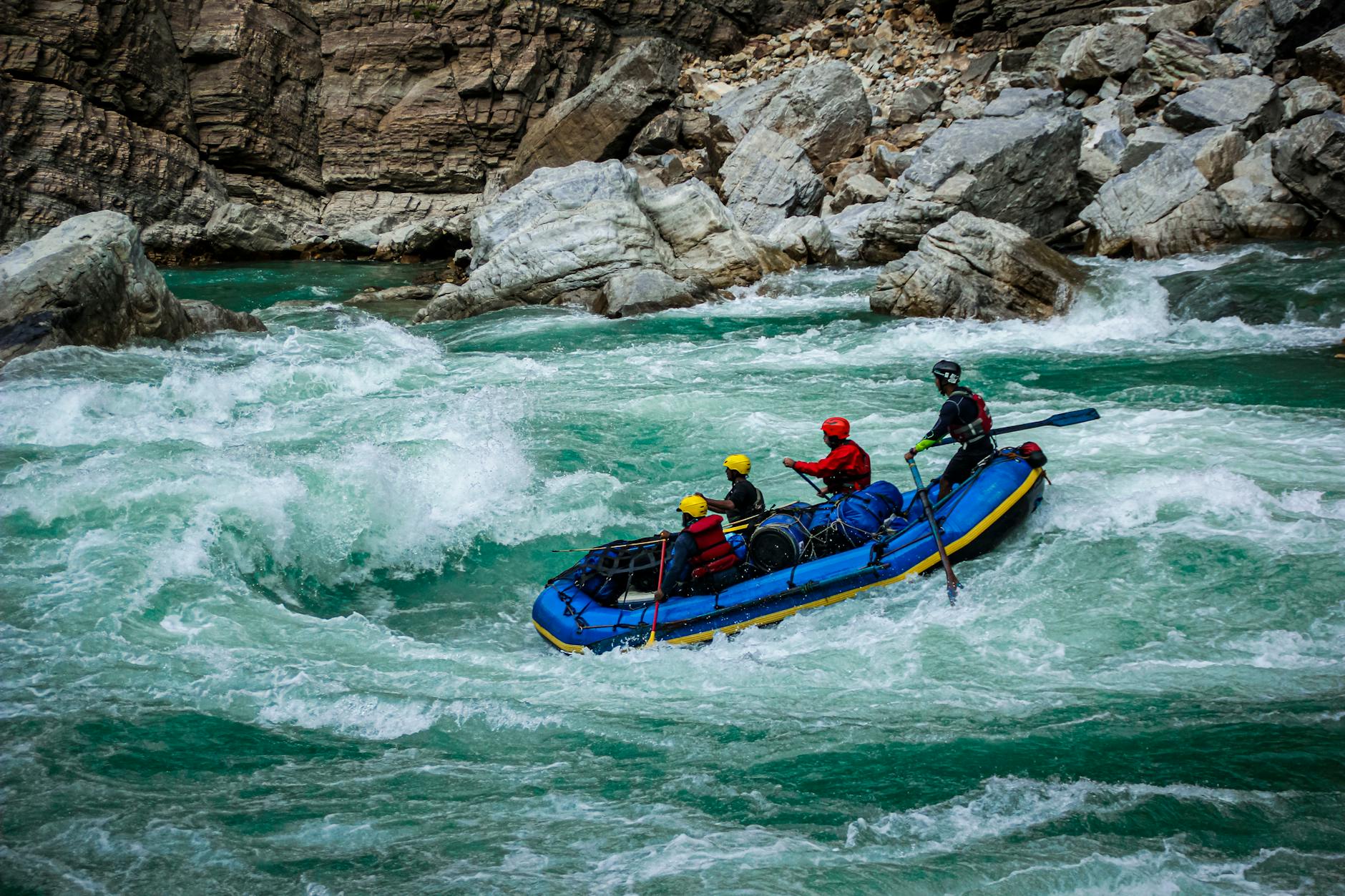 exciting whitewater rafting in nepal s rapids