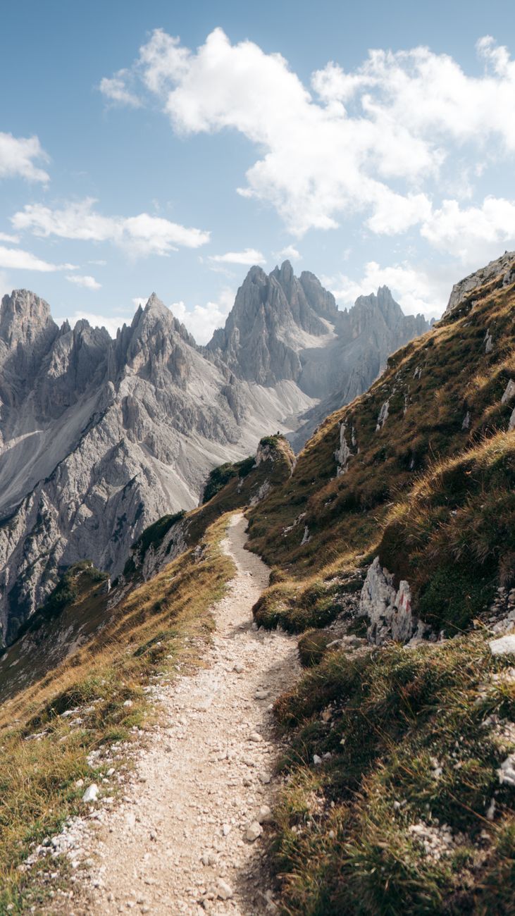 footpath in mountains