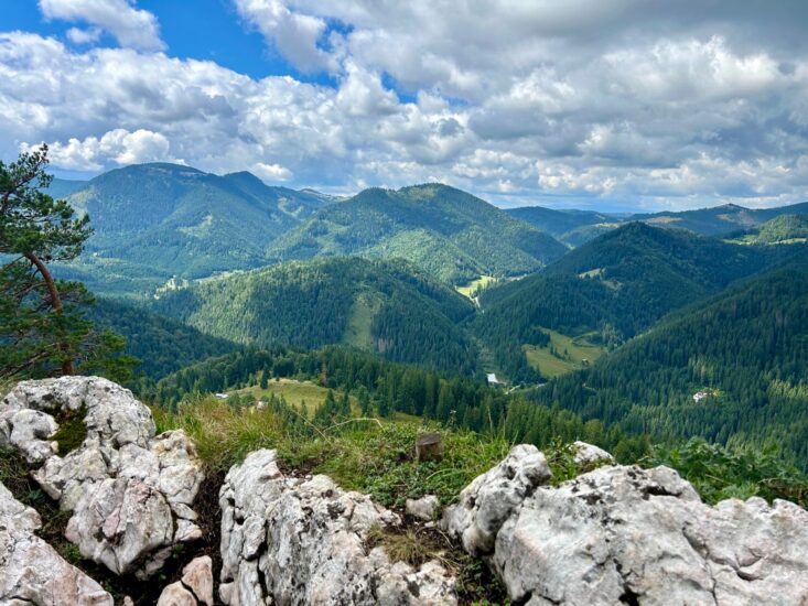 breathtaking mountain landscape scenic view